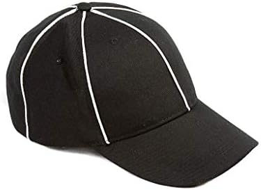 כובע שופט של מוצרי ספורט מוריי | שחור עם פסים לבנים פקידים שופט כובע